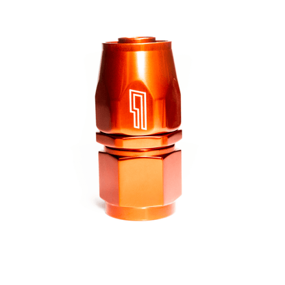 ColorFittings -04 Straight Female Aluminum Hose End (PTFE)