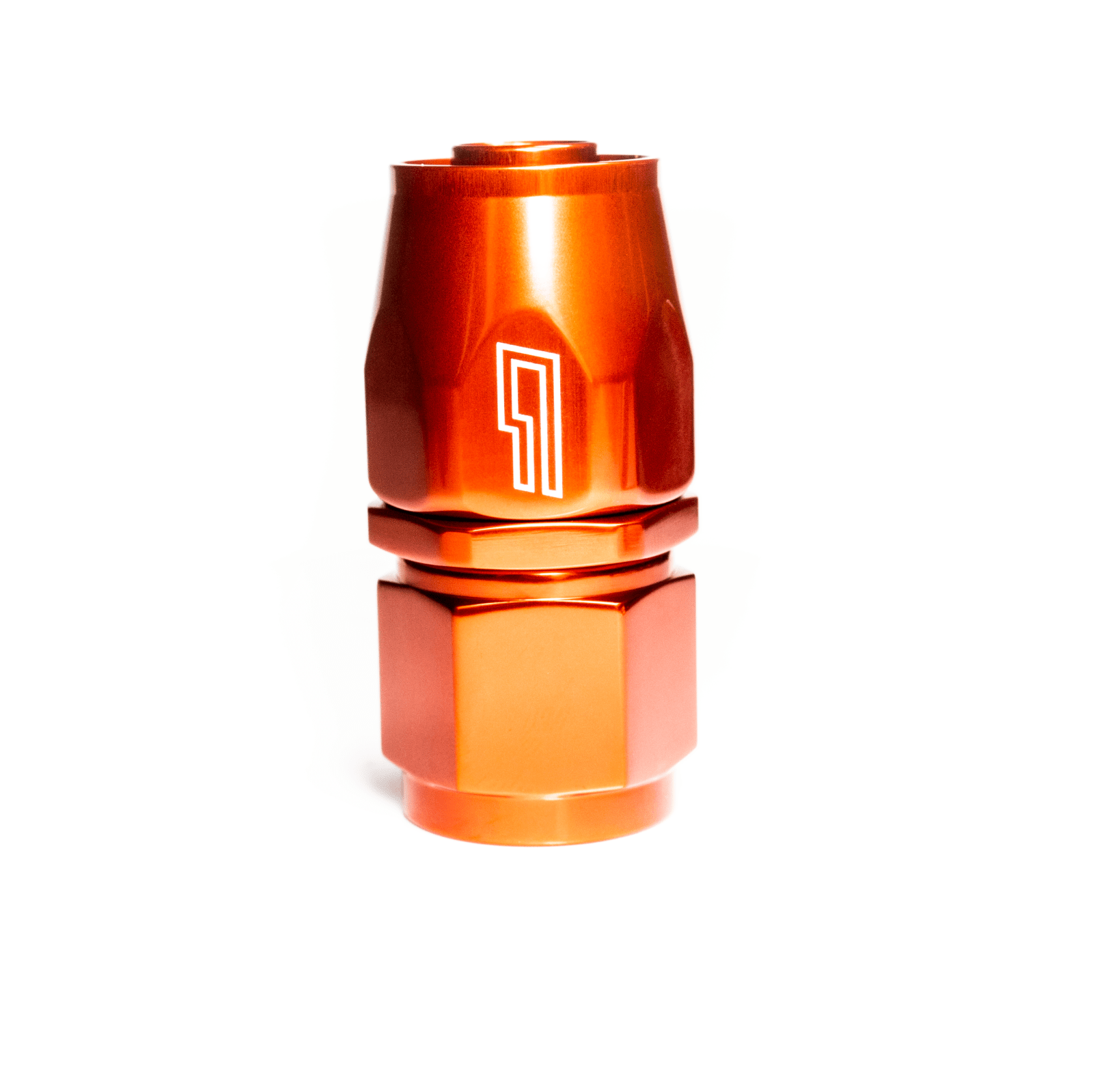 ColorFittings -08 AN Straight Female Aluminum Hose End (PTFE)