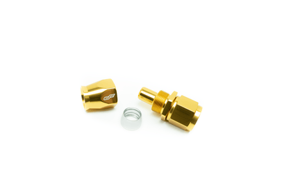ColorFittings -10 AN Straight Female Aluminum Hose End (PTFE)