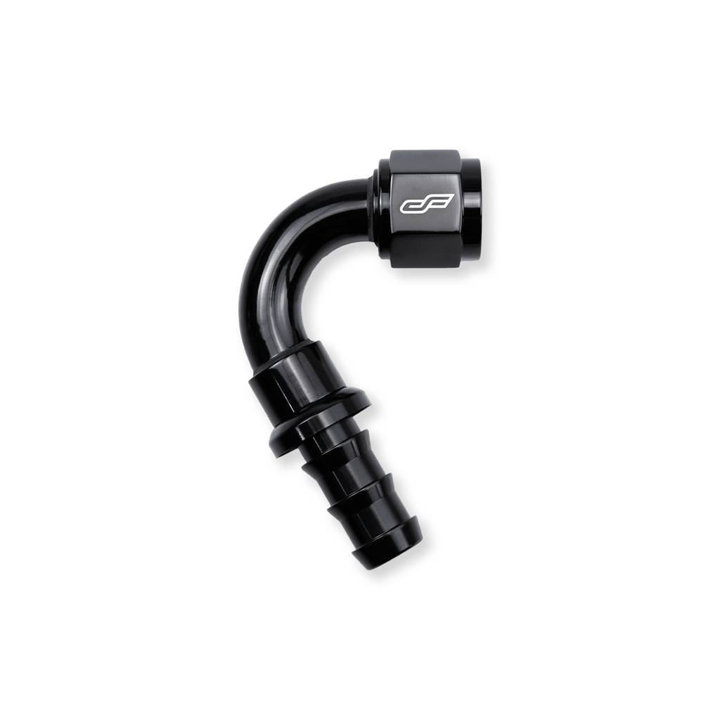 ColorFittings -12 AN 120 Degree Female Push-Loc Fitting