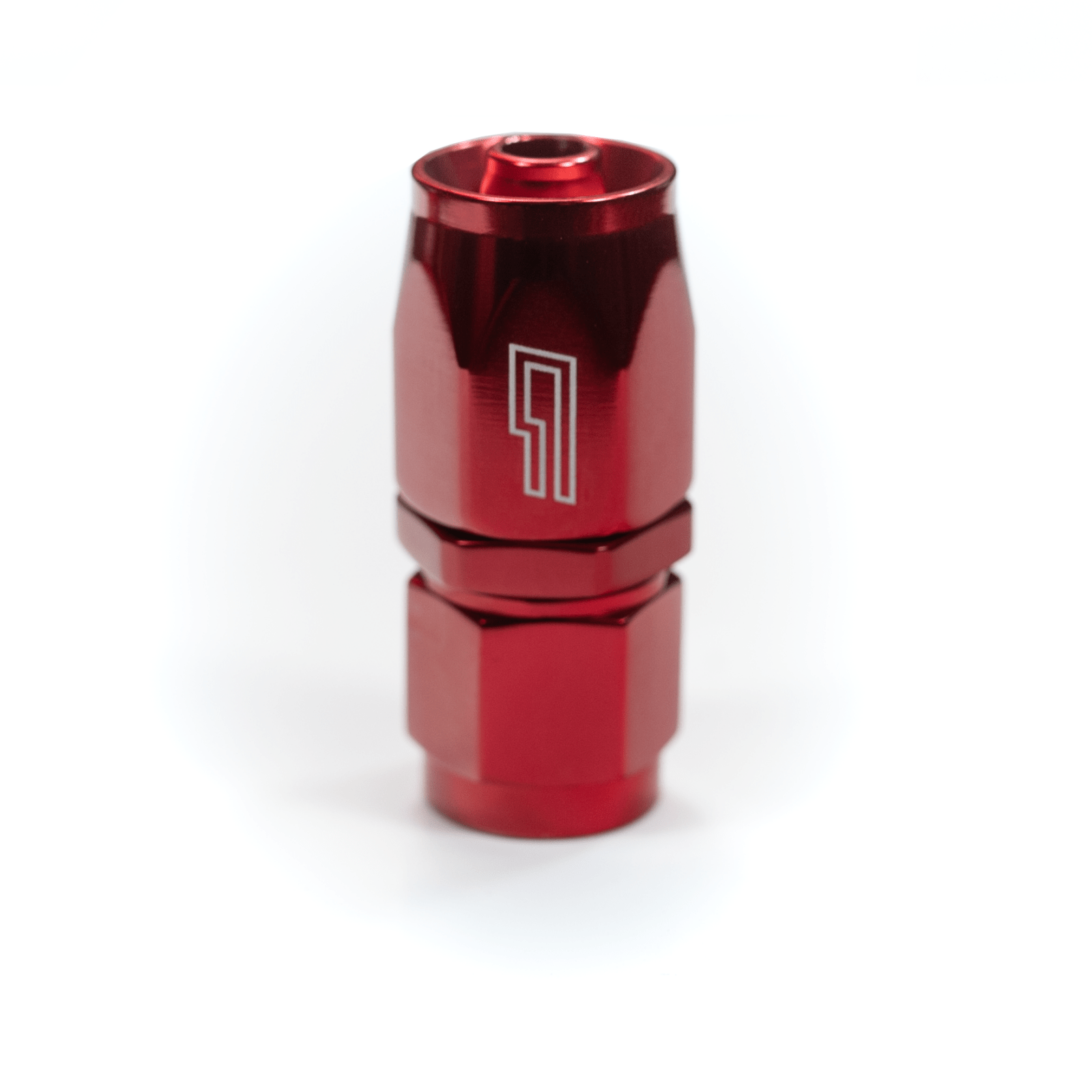 ColorFittings -12 AN Straight Female Aluminum Hose End (PTFE)