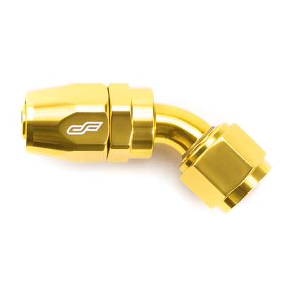 ColorFittings -20 AN 45 Degree Female Aluminum Hose End Fitting