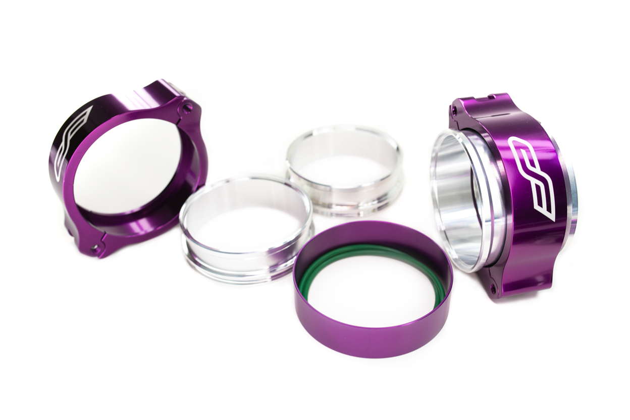 3.0" Turbo Clamp w/ Aluminum Ferrules