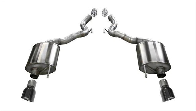 Corsa Sport 2.75" Axle-Back Exhaust (15-17 Ford Mustang GT)