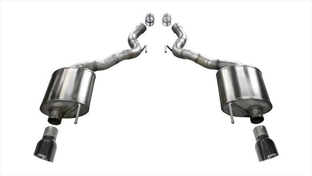 Corsa Sport 2.75" Axle - Back Exhaust (15 - 17 Ford Mustang GT) - CORSA Performance