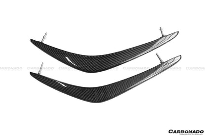Carbonado 2008-2011 Nissan GTR R35 CBA Carbon Fiber Front Canards