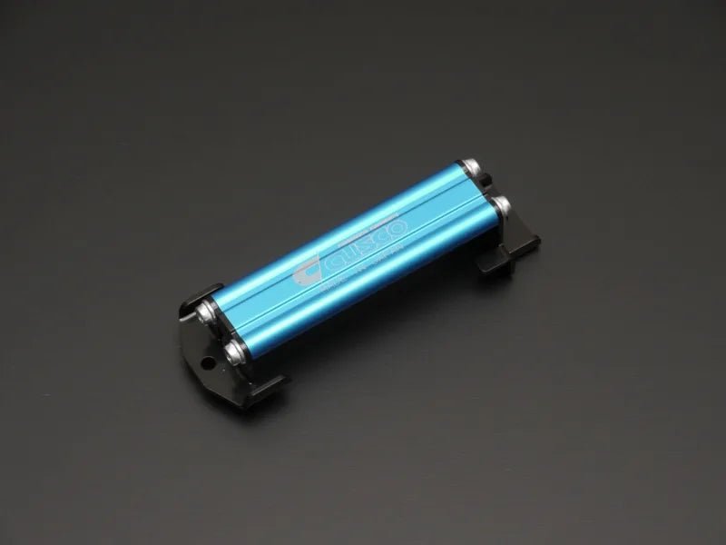 Cusco 173mm D - Type Battery Tie Down - Aluminum Blue - Cusco