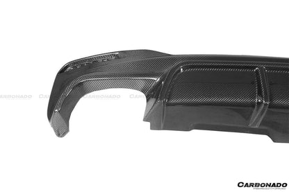 Carbonado 2017-2019 BMW 5 Series G30 G38 M-TECH ECC Style Carbon Fiber Rear Lip
