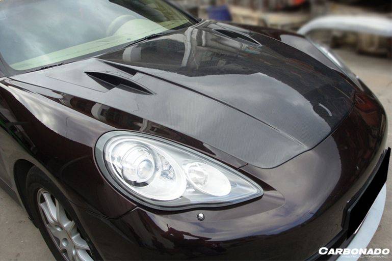 Carbonado DI Style Hood | 2009-2016 Porsche Panamera 970.1