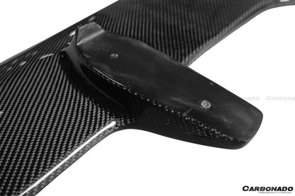 Alerón de techo de fibra de carbono estilo IPL para Infiniti FX35, FX37, QX70 (2011-2017)