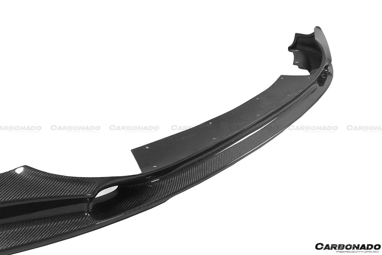Borde delantero de fibra de carbono estilo 3D para BMW X5M F85 X6M F86 (2015-2019)