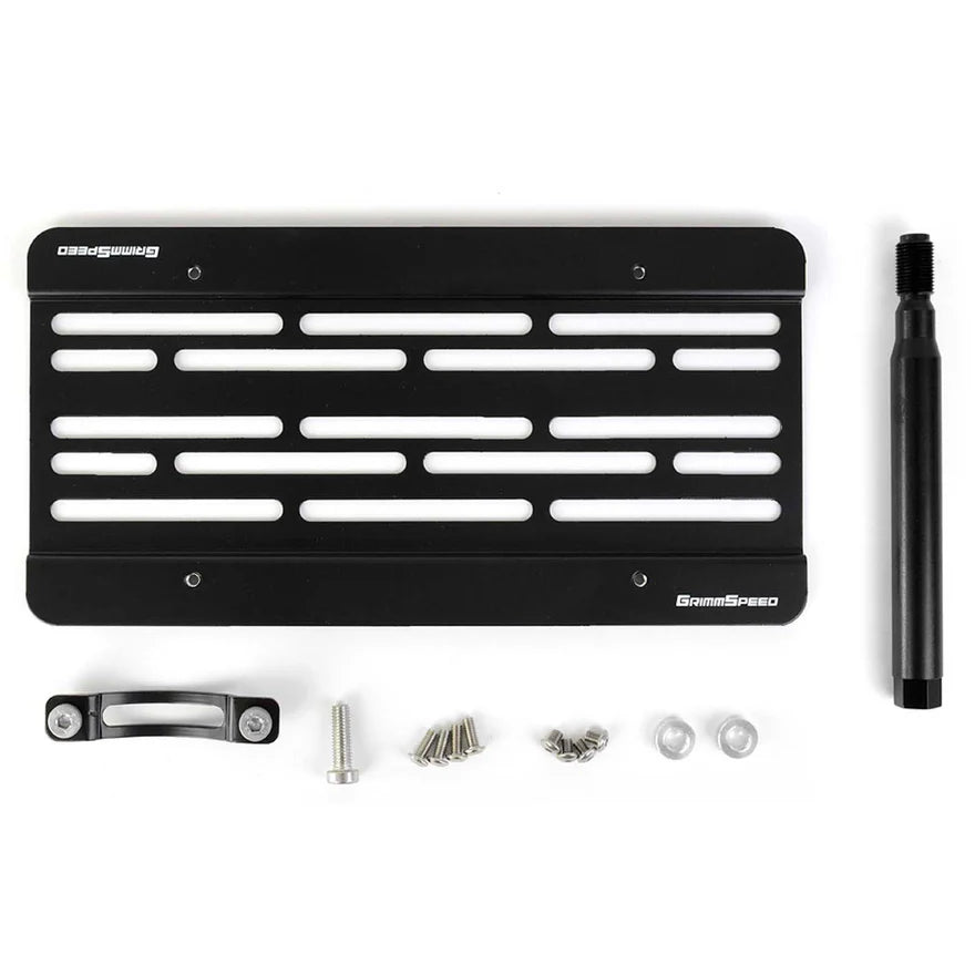 GrimmSpeed License Plate Relocation Kit (08+ WRX/STi / 05-09 LGT)