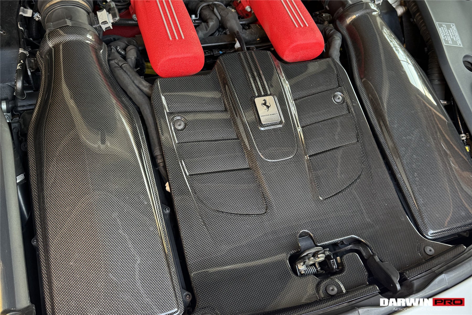 DarwinPRO 2012-2017 Ferrari F12 Berlinetta Dry Carbon Fiber Engine Cover