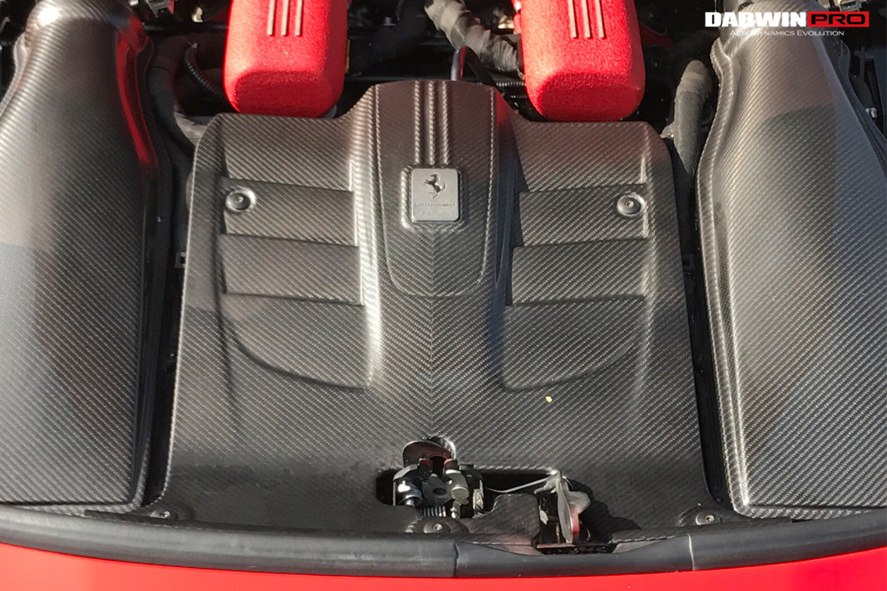 DarwinPRO 2012-2017 Ferrari F12 Berlinetta Dry Carbon Fiber Engine Cover