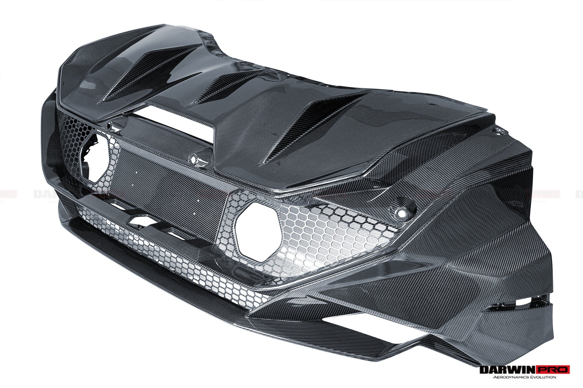 Parachoques trasero DarwinPRO 2015-2019 Lamborghini Huracan LP610 y LP580 Convertible a estilo Tecnica (SE REQUIERE CAMBIAR EL SISTEMA DE ESCAPE)