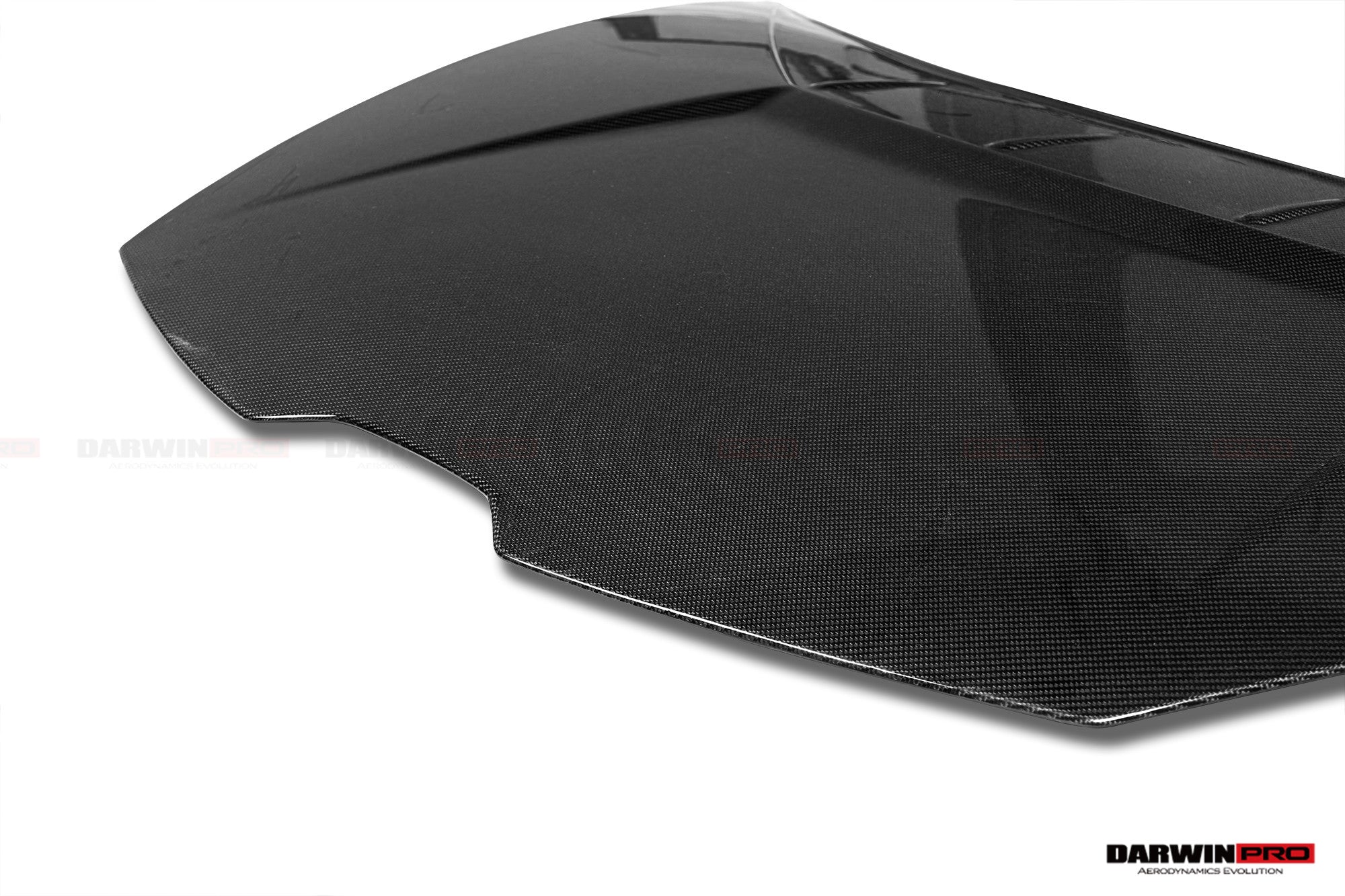 DarwinPRO 2015-2025 Lamborghini Huracan LP610 & LP580 & EVO Convert Tecnica Style Dry Carbon Fiber Hood