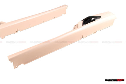 DarwinPRO 2015-2025 Lamborghini Huracan LP610 & LP580 & EVO Convert Tecnica Style Side Skirts