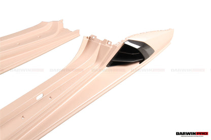 DarwinPRO 2015-2025 Lamborghini Huracan LP610 & LP580 & EVO Convert Tecnica Style Side Skirts