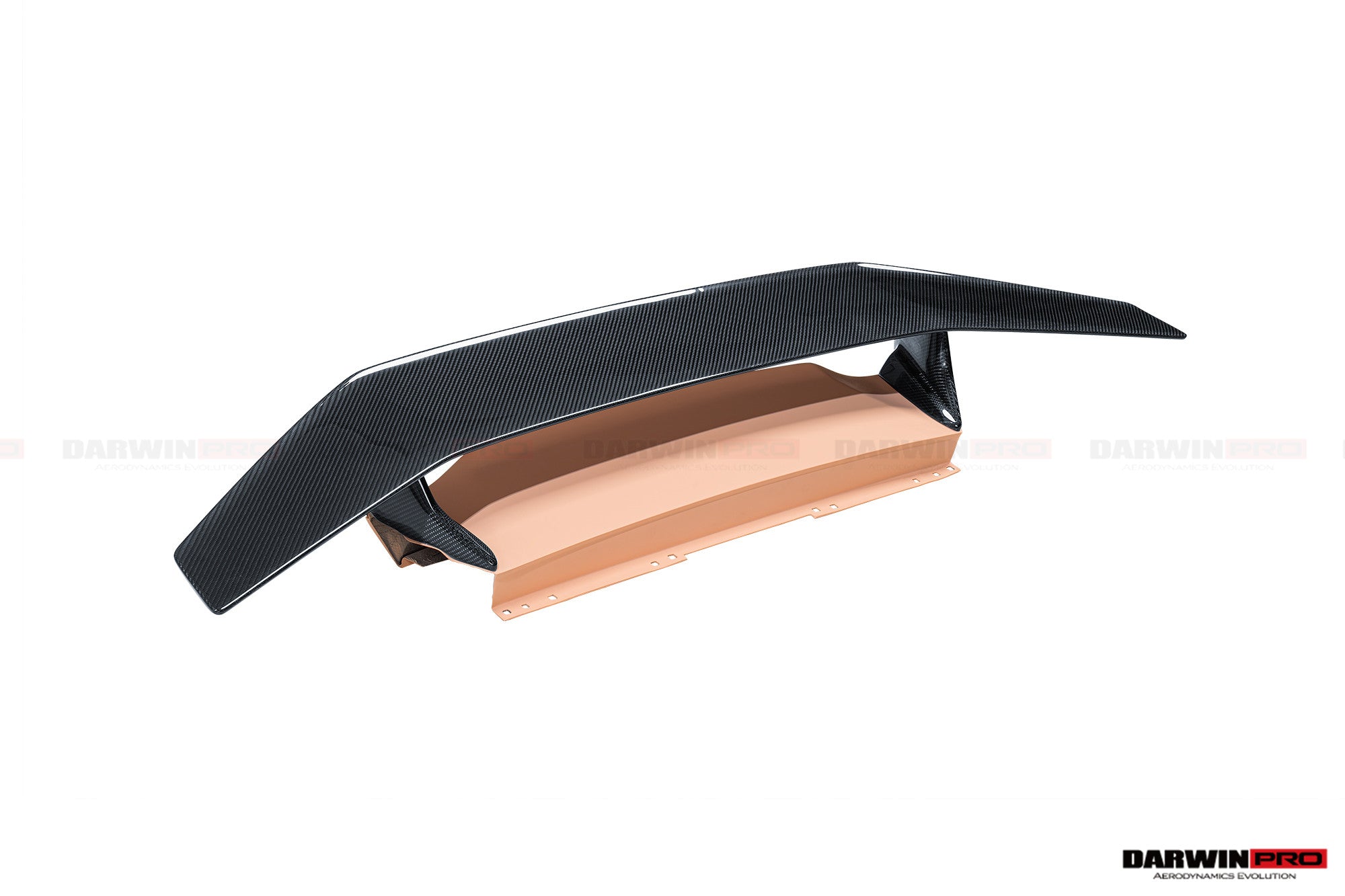 DarwinPRO 2015-2025 Lamborghini Huracan LP610 & LP580 & EVO Tecnica Style Dry Carbon Fiber Trunk Spoiler Wing