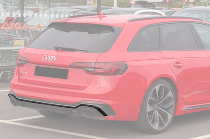 DarwinPRO Carbon Fiber Rear Diffuser Trim Lip | 2017-2024 Audi RS4 B9