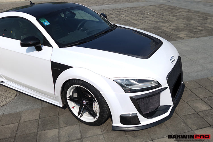 Capó estilo DPRG para Audi TT y TTS DarwinPRO 2006-2014