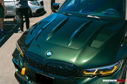 DarwinPRO 2019-2024 BMW 3 Series G20   G28 BKSS Style Carbon Fiber Hood