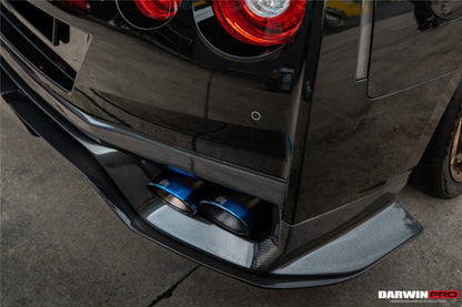 DarwinPRO 2017-2023 Nissan GTR R35 EBA BKSS Style Carbon Fiber Front Lip