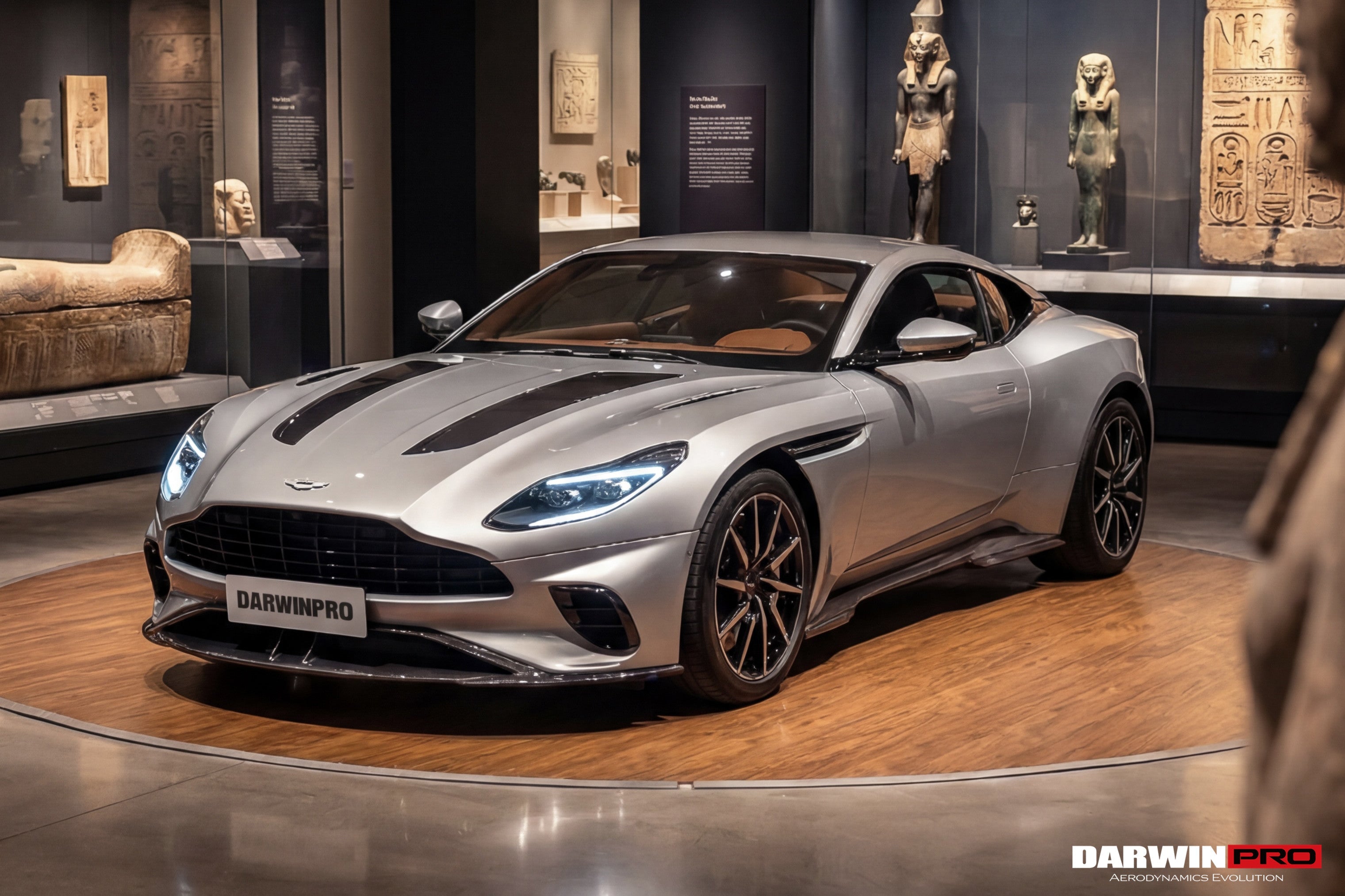 Faldones laterales de carbono DarwinPRO 2016-2023 para Aston Martin DB11 iMP-Performance
