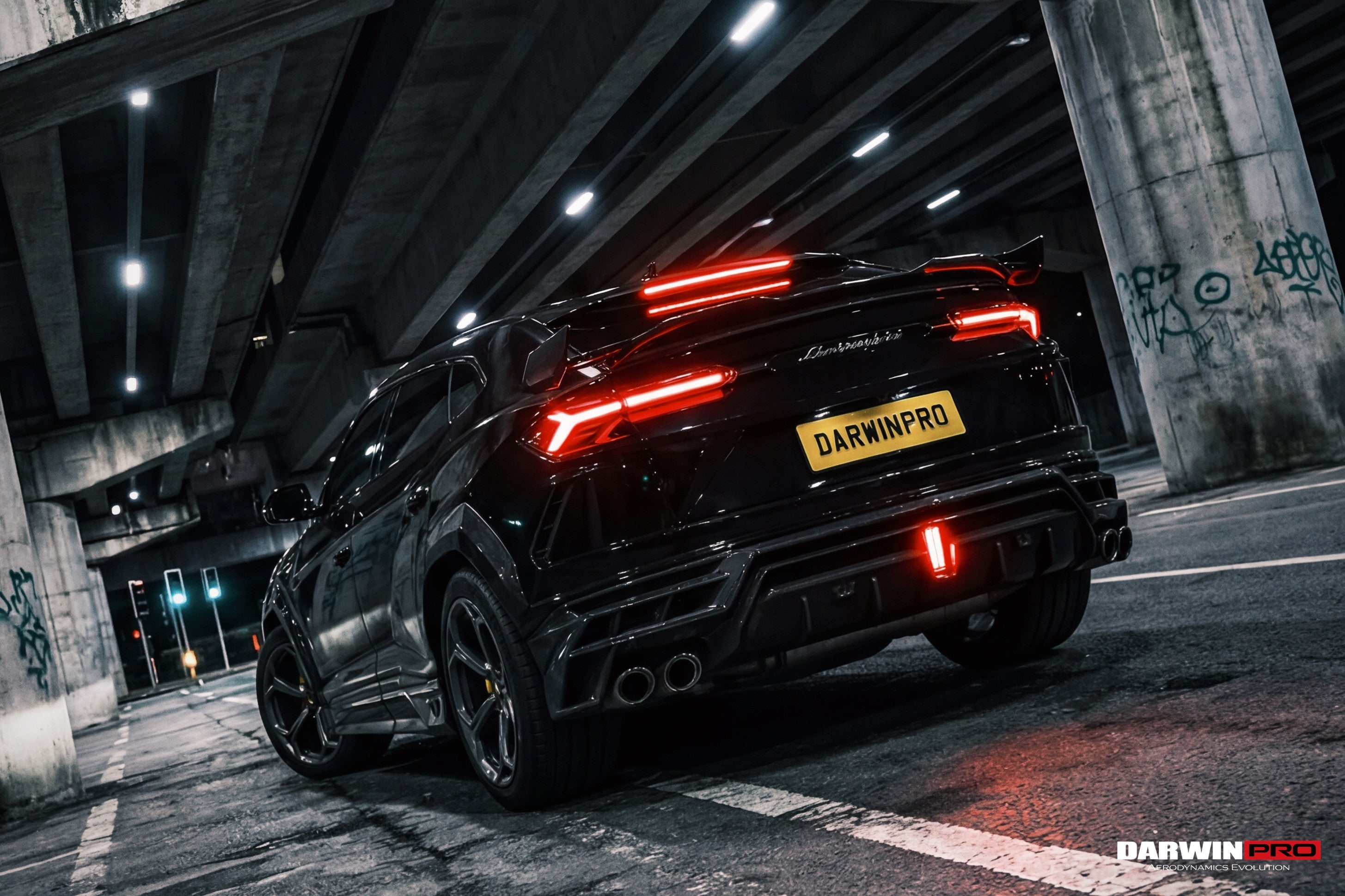 DarwinPRO 2018-2025 Lamborghini URUS iMP-Performance Carbon Fiber Trunk Spoiler Wing | Fits URUS, S, Performante