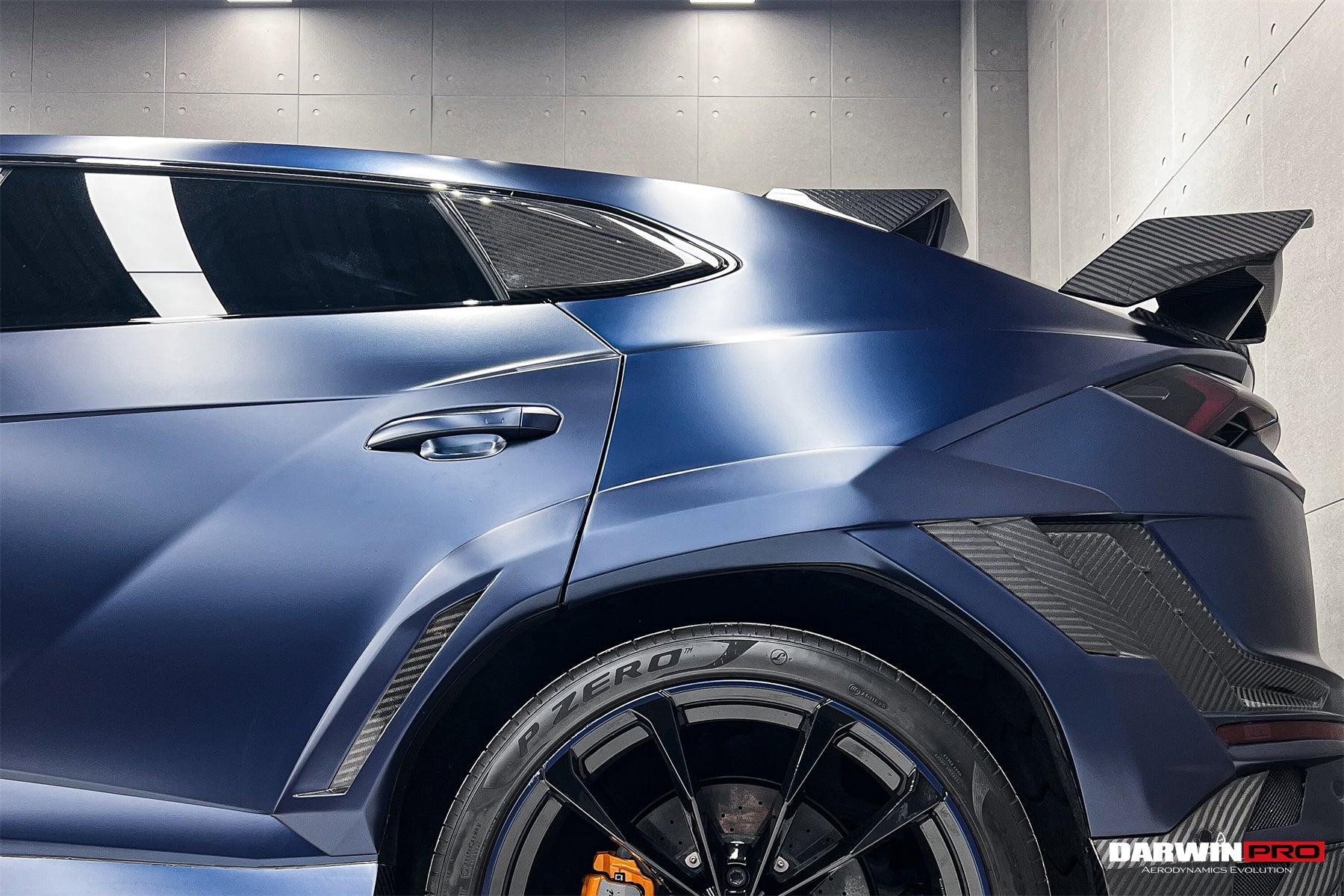 DarwinPRO 2018-2025 Lamborghini URUS BKSS Carbon Fiber Side Quarter Window Scoops | Fits URUS, S, Performante