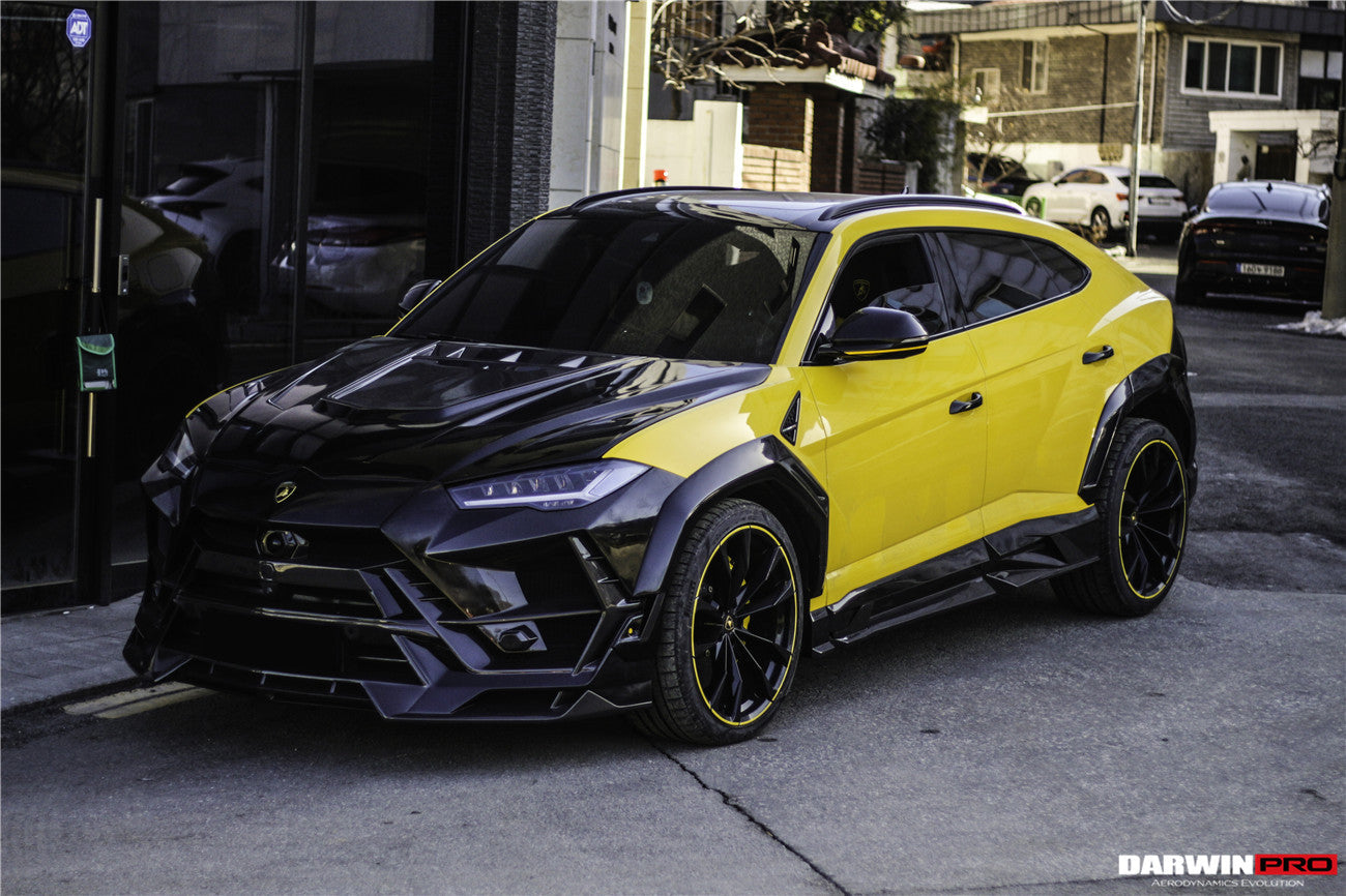 DarwinPRO 2018-2025 Lamborghini URUS BKSS Part Carbon Fiber Hood And Front Bumper | Fits URUS, S, Performante