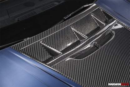 DarwinPRO 2018-2025 Lamborghini URUS BKSS Part Carbon Fiber Hood And Front Bumper | Fits URUS, S, Performante