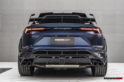 DarwinPRO 2018-2025 Lamborghini URUS BKSS Part Carbon Fiber Rear Bumper | Fits URUS, S, Performante