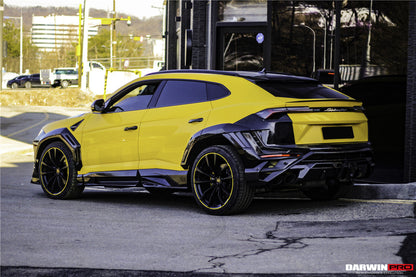 DarwinPRO 2018-2025 Lamborghini URUS BKSS Part Carbon Fiber Side Skirts | Fits URUS, S, Performante