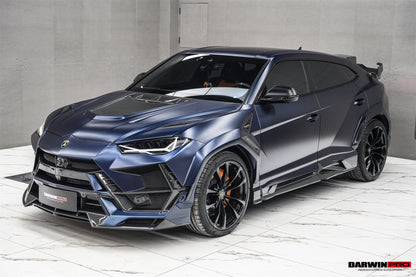 DarwinPRO 2018-2025 Lamborghini URUS BKSS Part Carbon Fiber Side Skirts | Fits URUS, S, Performante