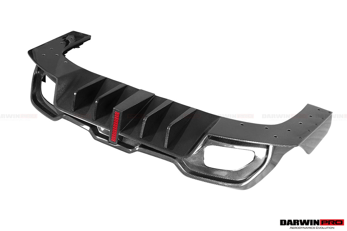 DarwinPRO 2019-2022 BMW 3 Series G20  G28 BKSS Style Carbon Fiber Rear Diffuser