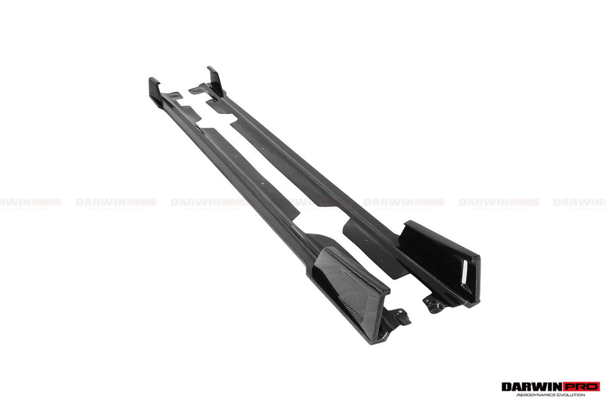 DarwinPRO 2019-2022 BMW 3 Series G20 BKSS Style Carbon Fiber Side Skirts Under Board