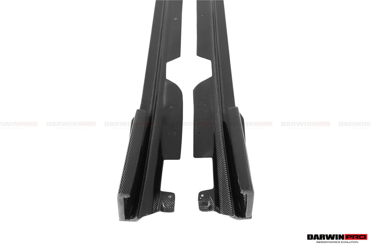 DarwinPRO 2019-2022 BMW 3 Series G20 BKSS Style Carbon Fiber Side Skirts Under Board
