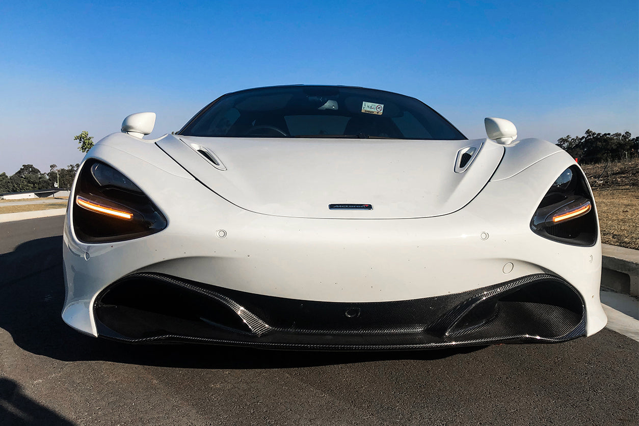 Borde delantero de fibra de carbono DarwinPRO 2017-2023 McLaren 720s