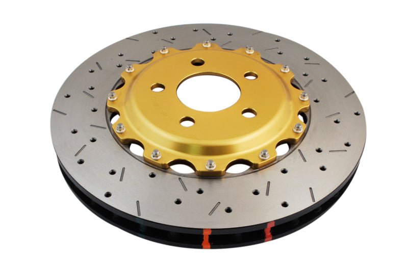 dba Subaru WRX 5000 Series Gold Front Brake Rotor - DBA