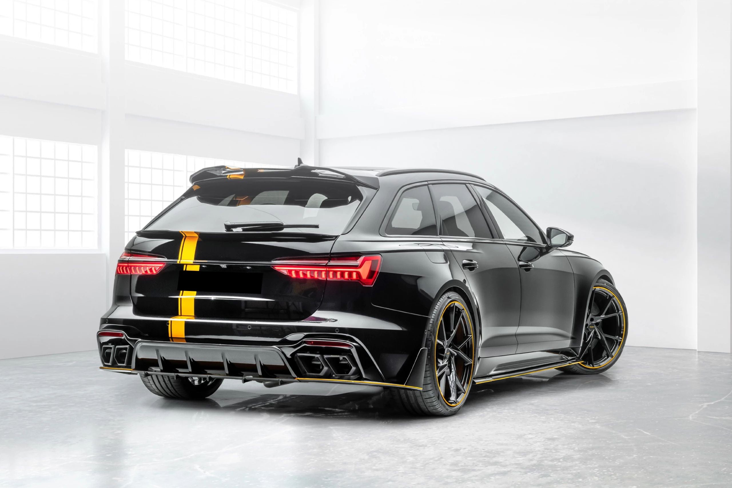 2019-2026 Audi Autoclave Carbon Fiber Rear Diffuser Lip Carbonado (MSY) Fits : RS6 C8