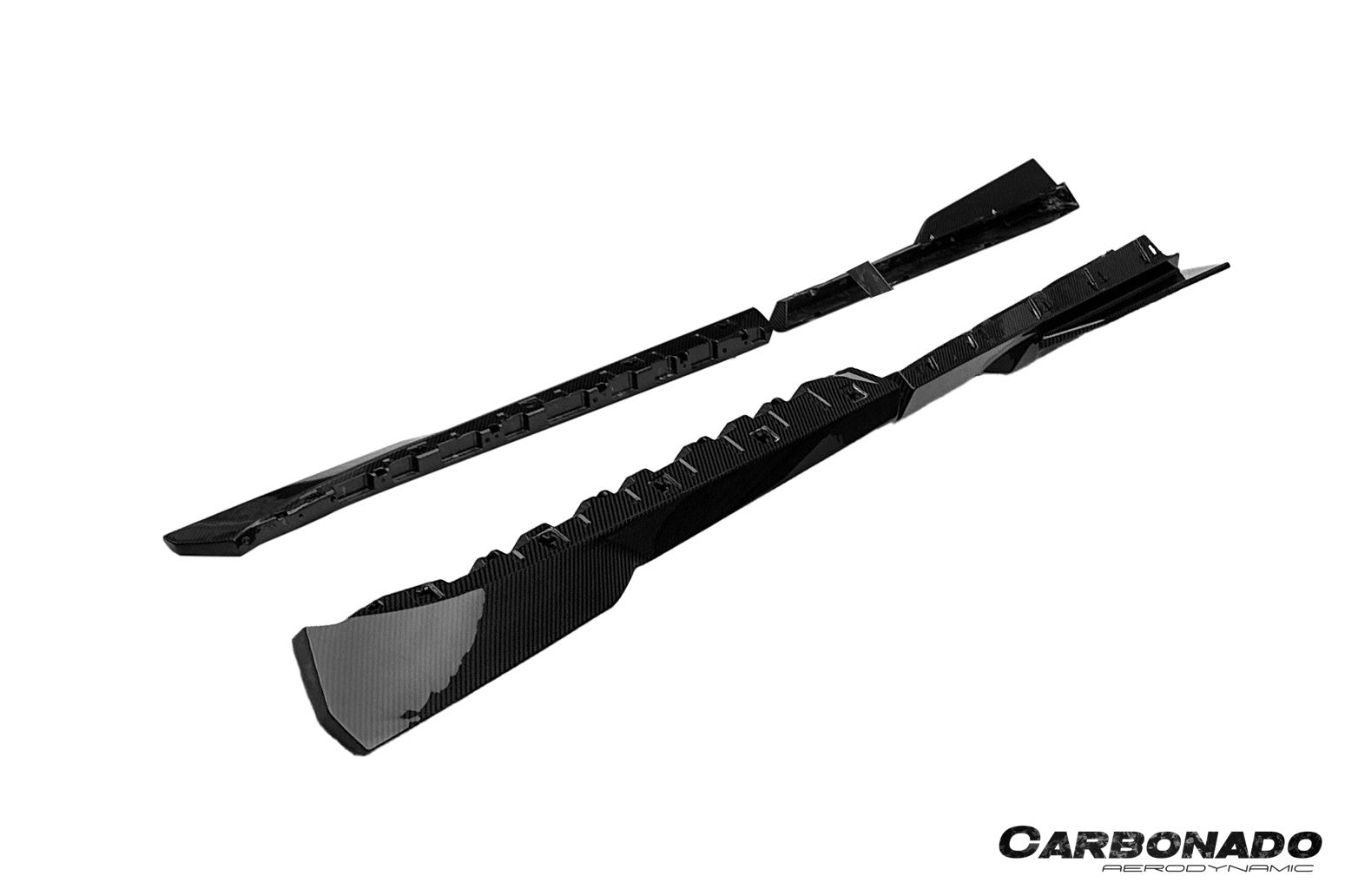 Carbonado OE Style Autoclave Carbon Fiber Side Skirts | 2023-UP Lamborghini Revuelto