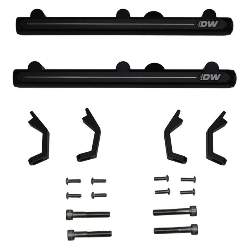 DeatschWerks Top Feed Conversion Fuel Rail (Nissan VQ) - DeatschWerks