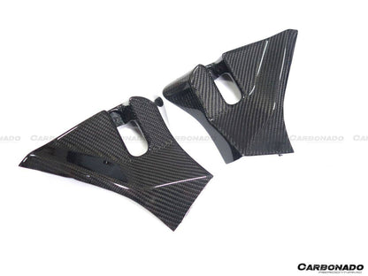 Carbonado 2011-2016 Lamborghini Aventador LP700 LP720 LP750 OEM Style Carbon Fiber Door Lock Replace
