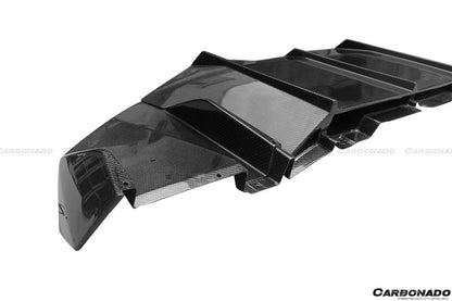 Faldón trasero de fibra de carbono estilo DM para Lamborghini Aventador LP700 Coupé Roadster Carbonado 2011-2016