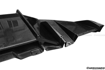 Faldón trasero de fibra de carbono estilo DM para Lamborghini Aventador LP700 Coupé Roadster Carbonado 2011-2016