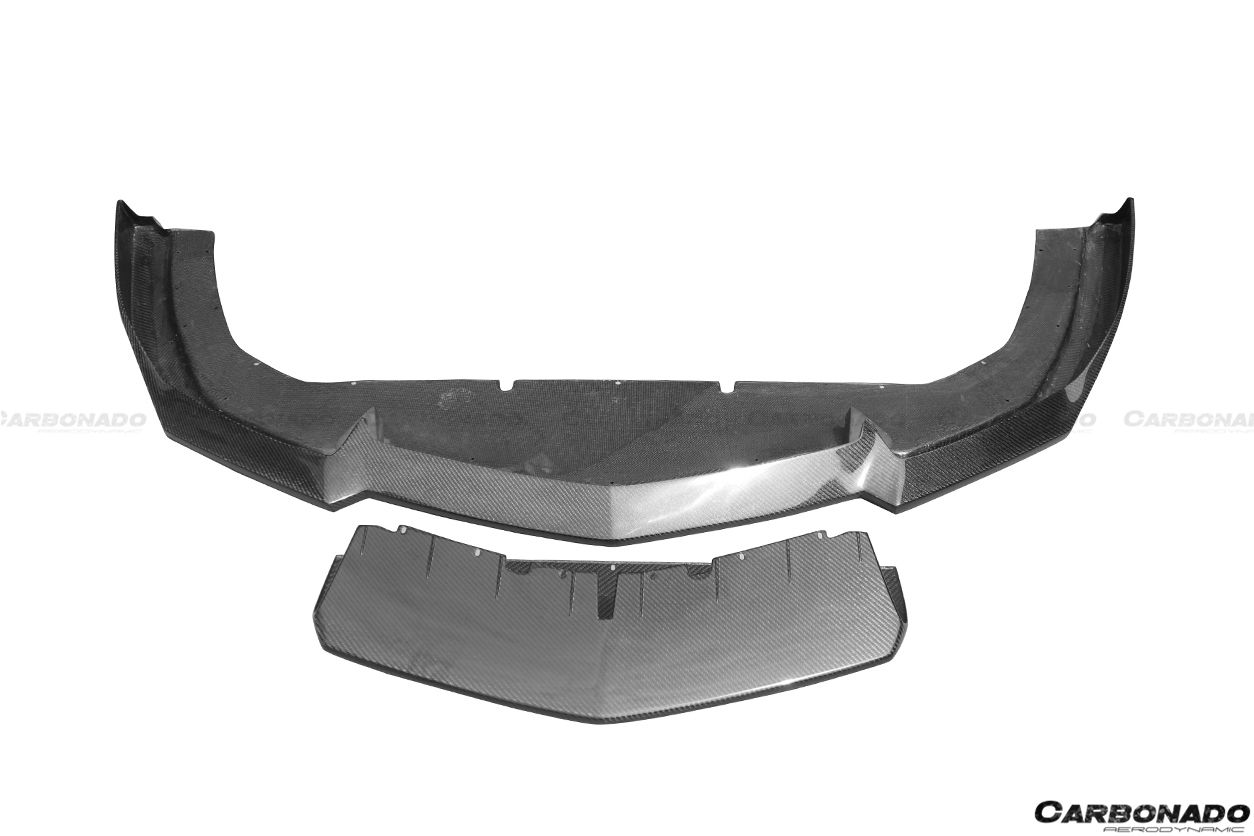 Borde delantero de fibra de carbono estilo DM para Lamborghini Aventador LP700 Coupé Roadster Carbonado 2011-2016