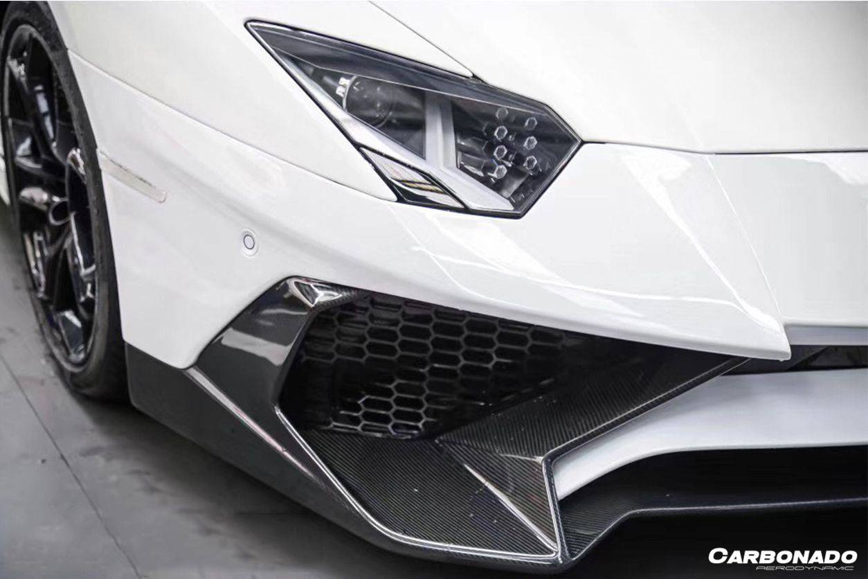 Carbonado 2011-2016 Lamborghini Aventador LP700 LP740 Coupe  Roadster SV Style Front Bumper