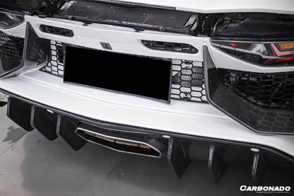 Carbonado 2011-2016 Lamborghini Aventador LP700 Coupe  Roadster SV Style Rear Bumper
