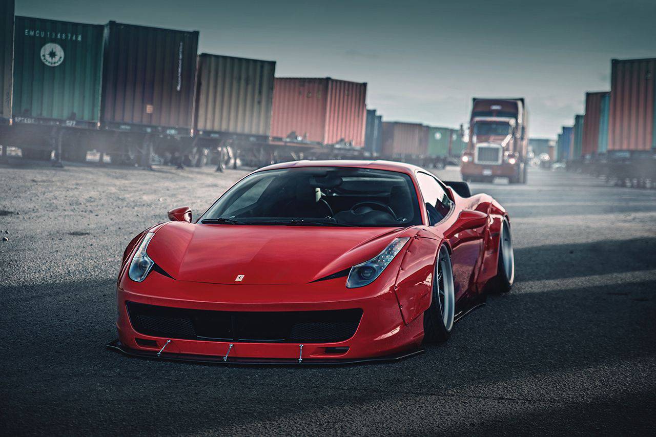Carbonado 2010-2015 Ferrari 458 Coupe Spider DE Style Aero Full Wide Body Kit